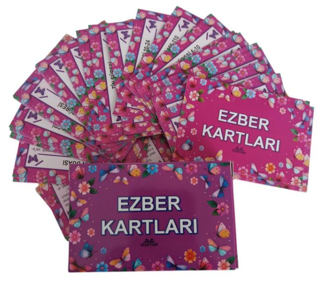 Kız Çocukları İçin Ezber Kartı