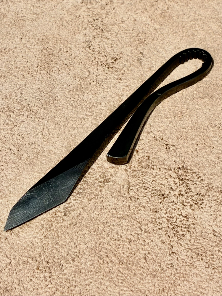 Damascus Kiridashi 14cm