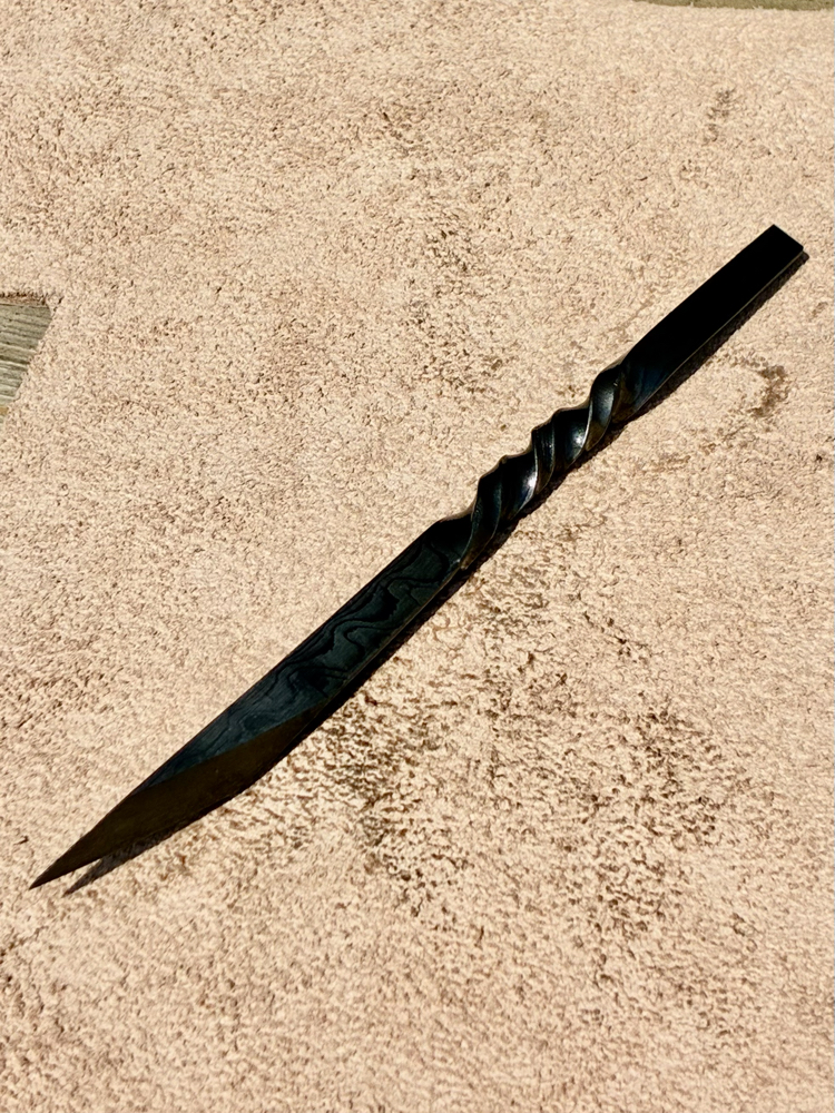 Damascus Kiridashi 17cm