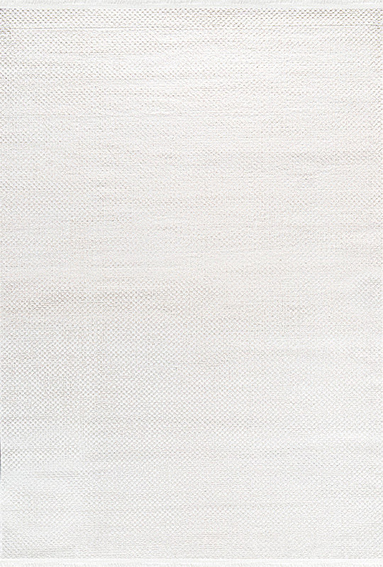 Zett ZE013 Beyaz Uzun Ömürlü Yumuşak Dokulu Halı