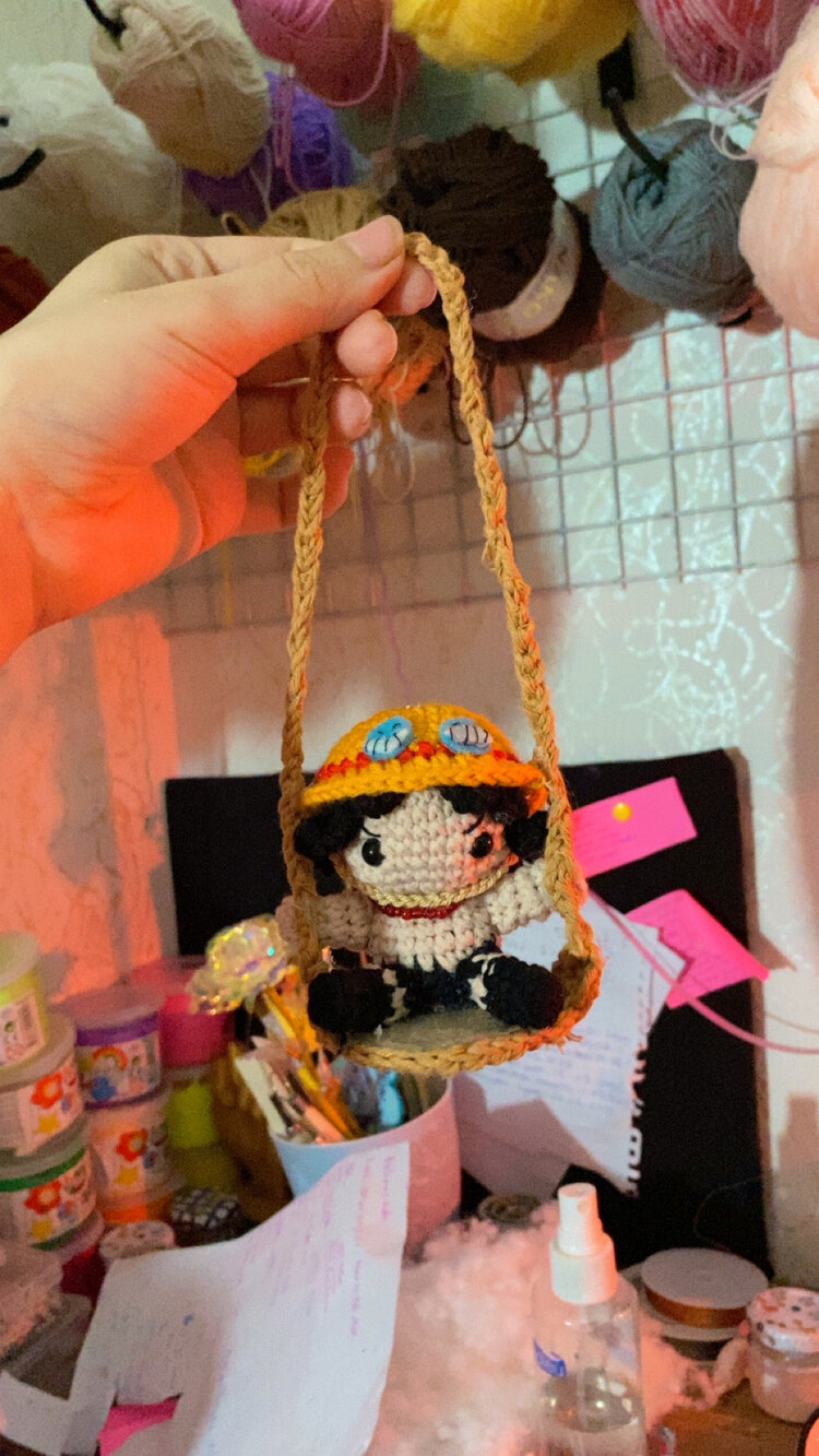 One piece ace figür