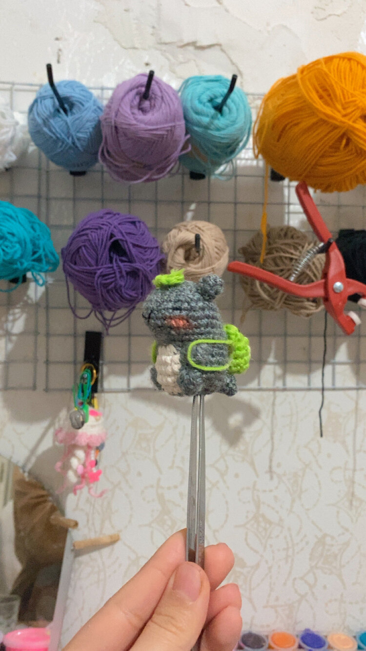 Kurbağa Çantalı Totoro
