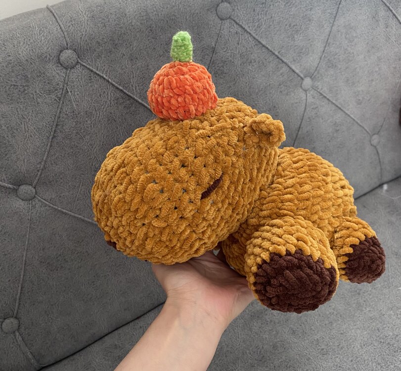 Portakal Aksesuarlı Capybara