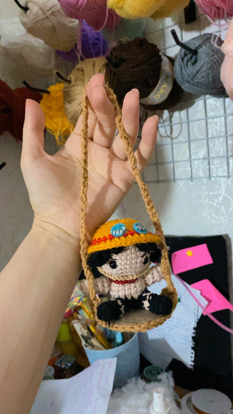 One piece ace figür