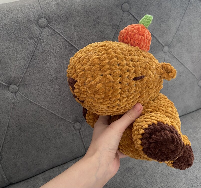 Portakal Aksesuarlı Capybara