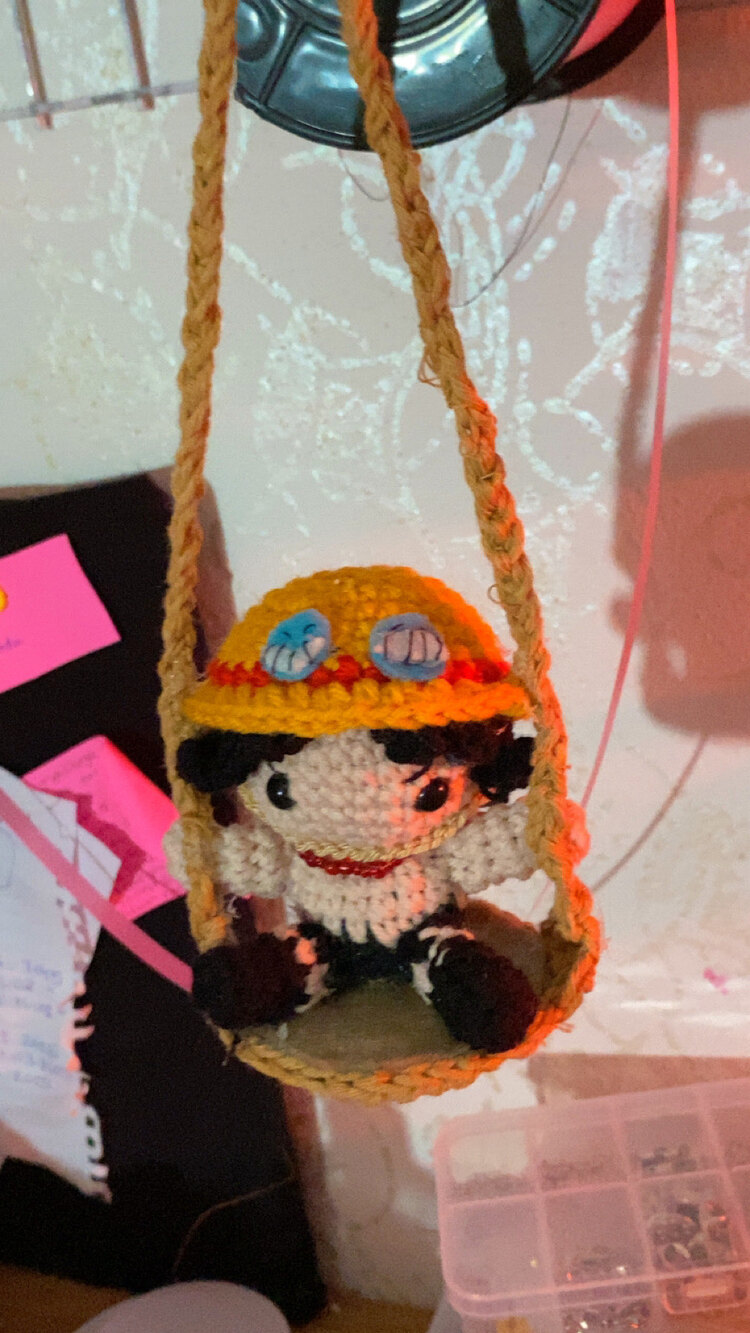 One piece ace figür