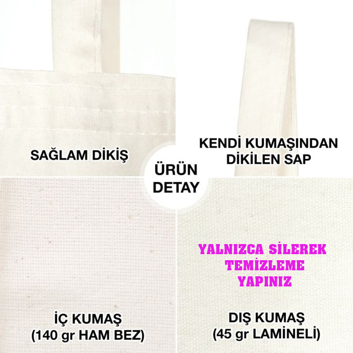 Kişiye Özel - Evcil Dostunuzun fotoğrafı baskılı çanta