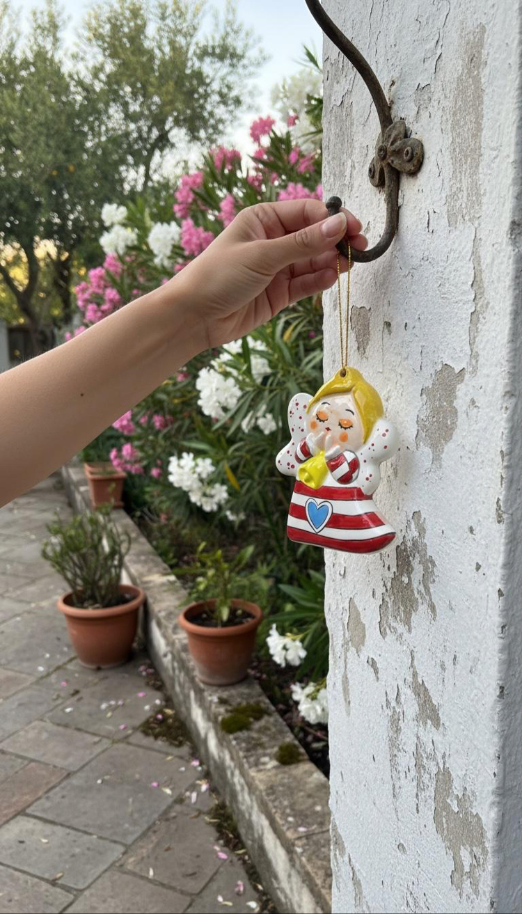 Koruyucu Melek Seramik Figür