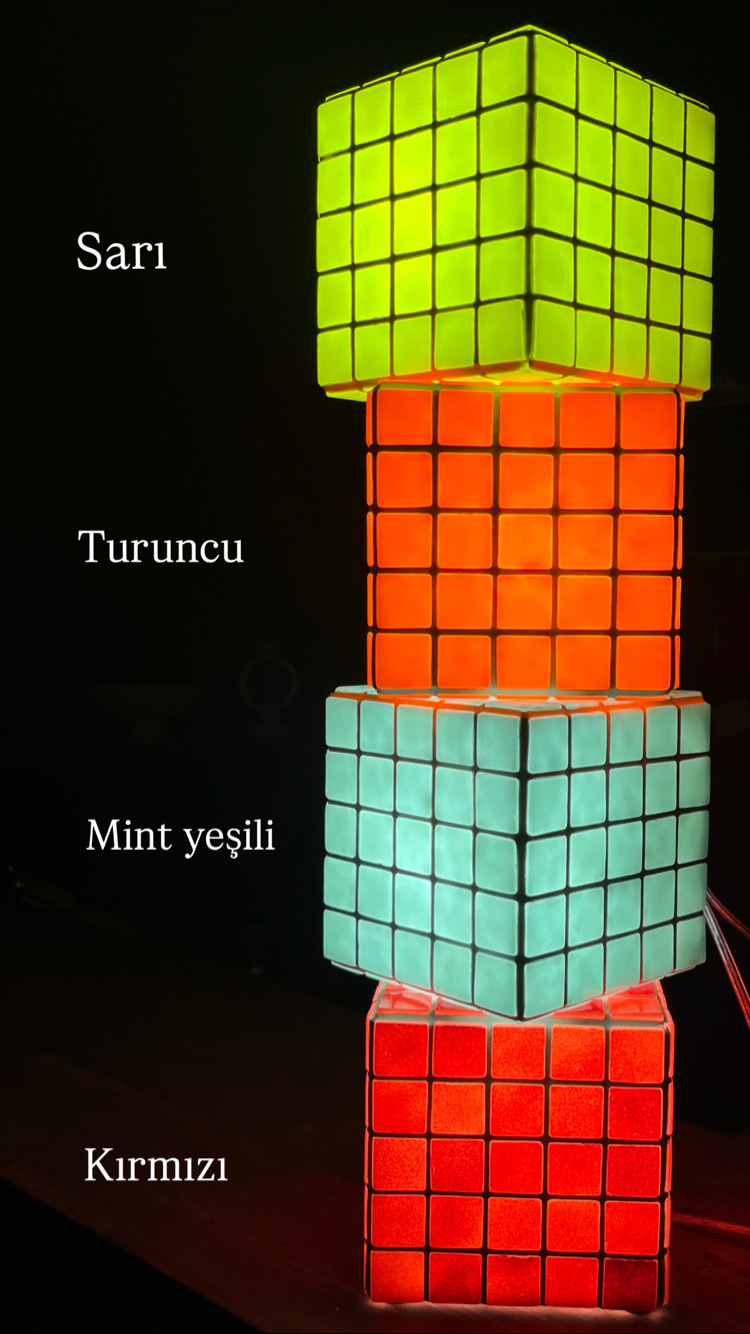 Vetro - Dekoratif Aydınlatma (Sarı)