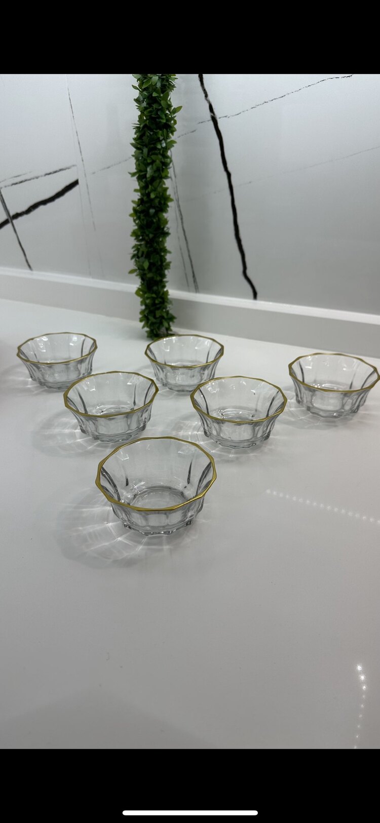 6 lı gold detay çerezlik sosluk kase