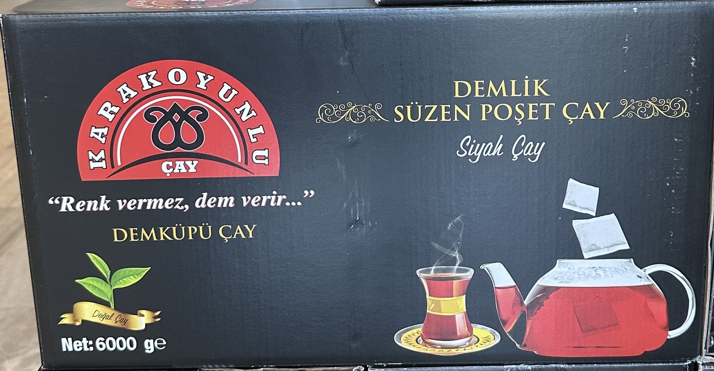 Demlik poşeti 40gr 6 kg 