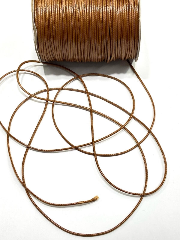 Deri İp / Bileklik İpi / Takı Tasarım İpi / 5 Metre / 2 mm