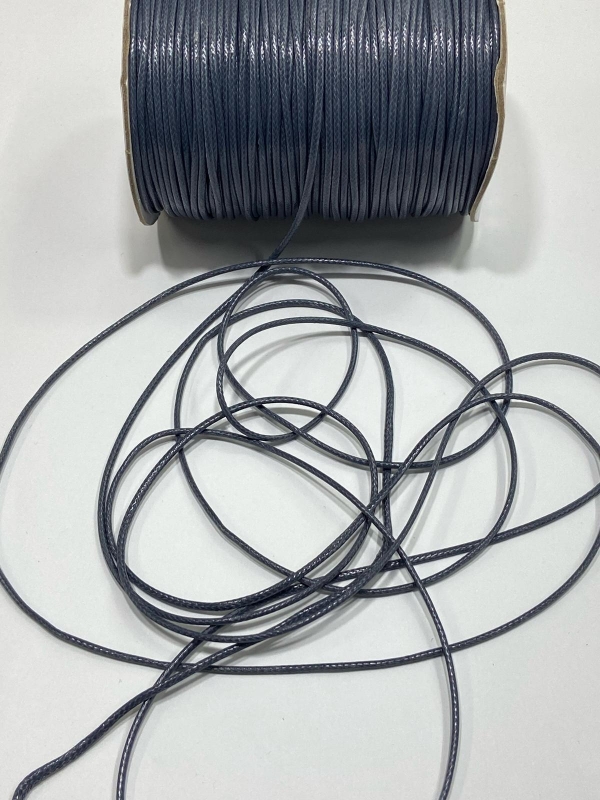 Deri İp / Bileklik İpi / Takı Tasarım İpi / 5 Metre / 2 mm
