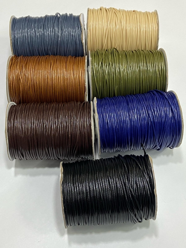 Deri İp / Bileklik İpi / Takı Tasarım İpi / 5 Metre / 2 mm