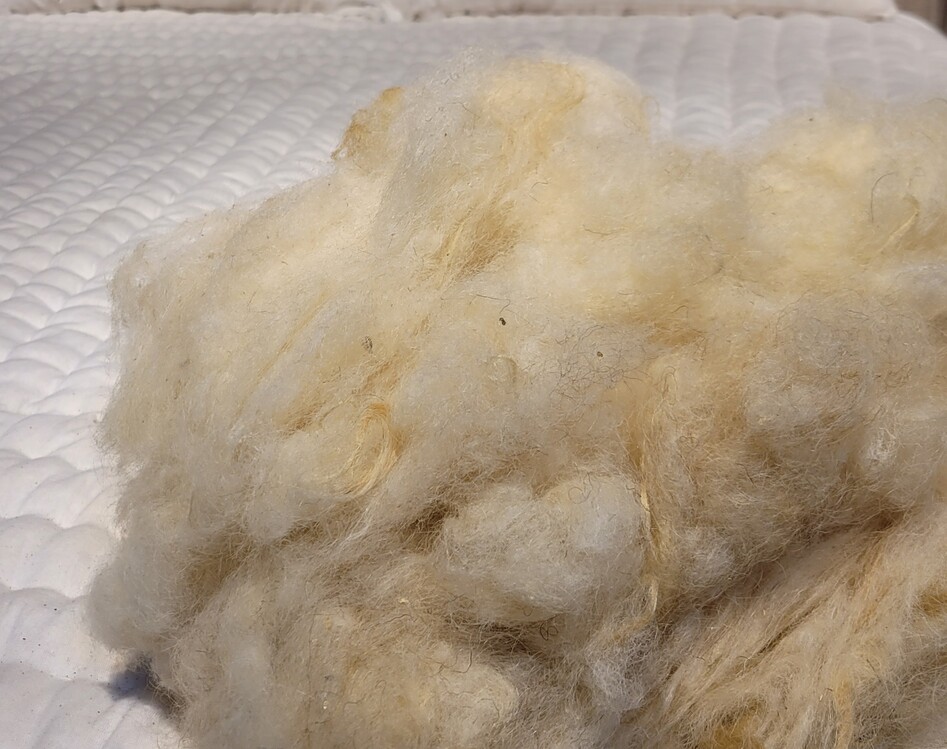 DOĞAL YIKANMIŞ KOYUN YÜNÜ 1000GR