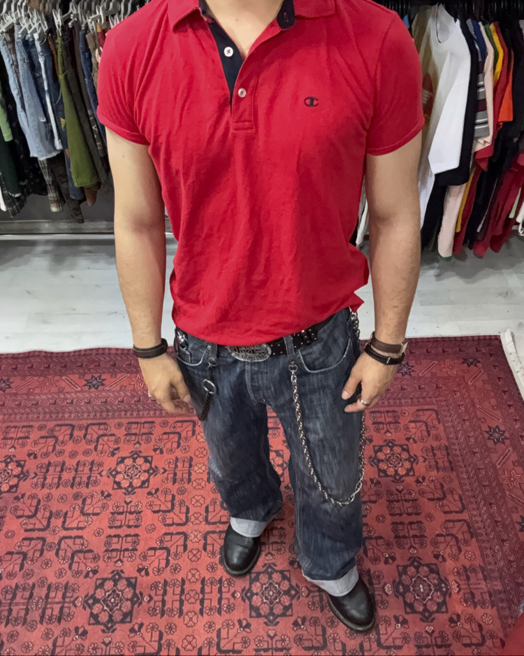 Shampion Polo yaka t-shirt