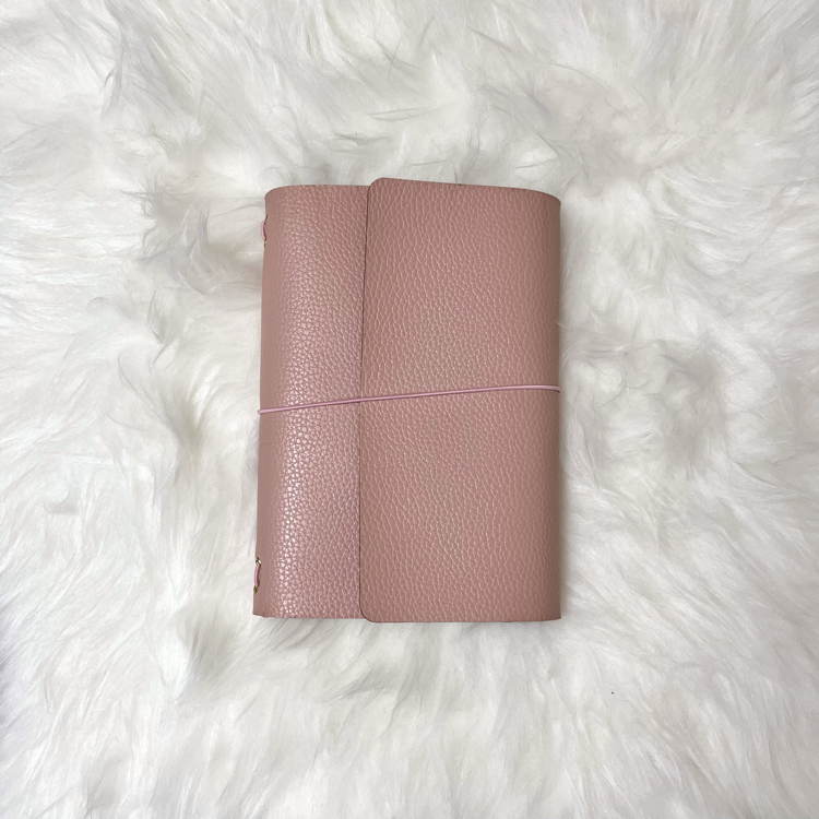 Desenli Pembe Trifold Kılıf A5