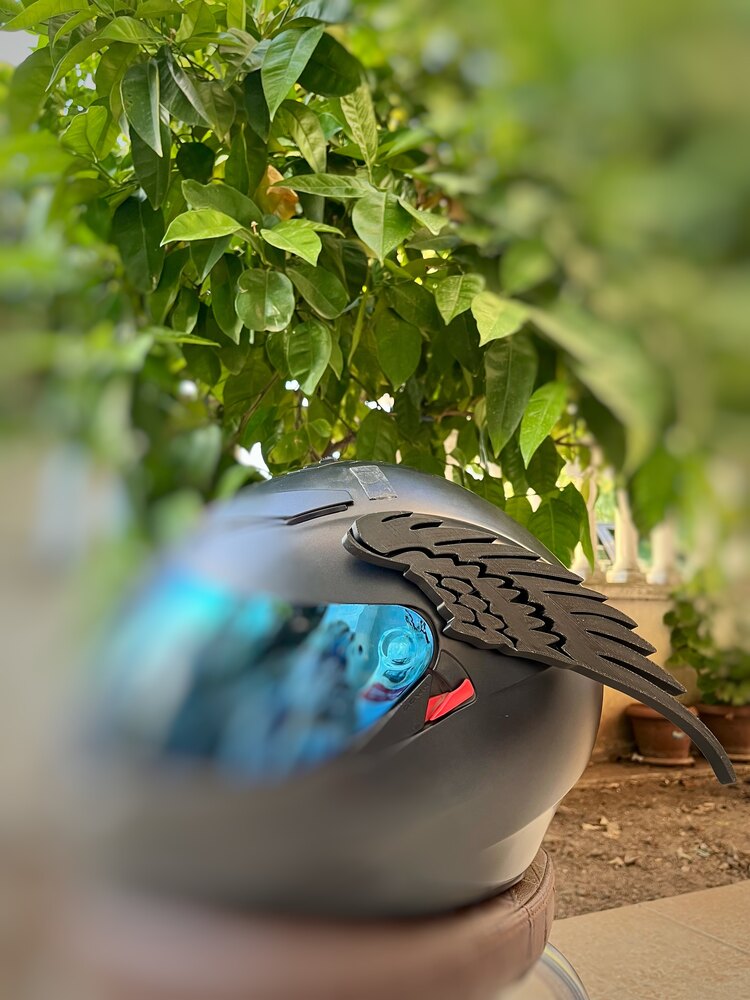 MELEK KANADI KASK AKSESUARI 