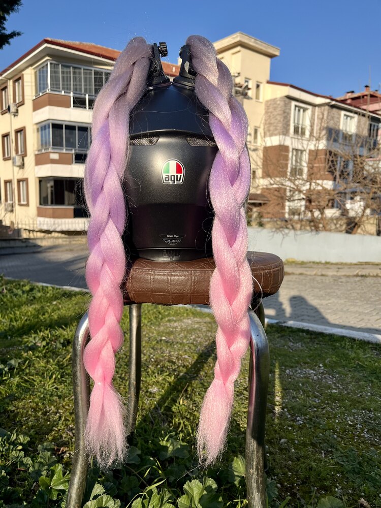 ÇİFT KASK SAÇI
