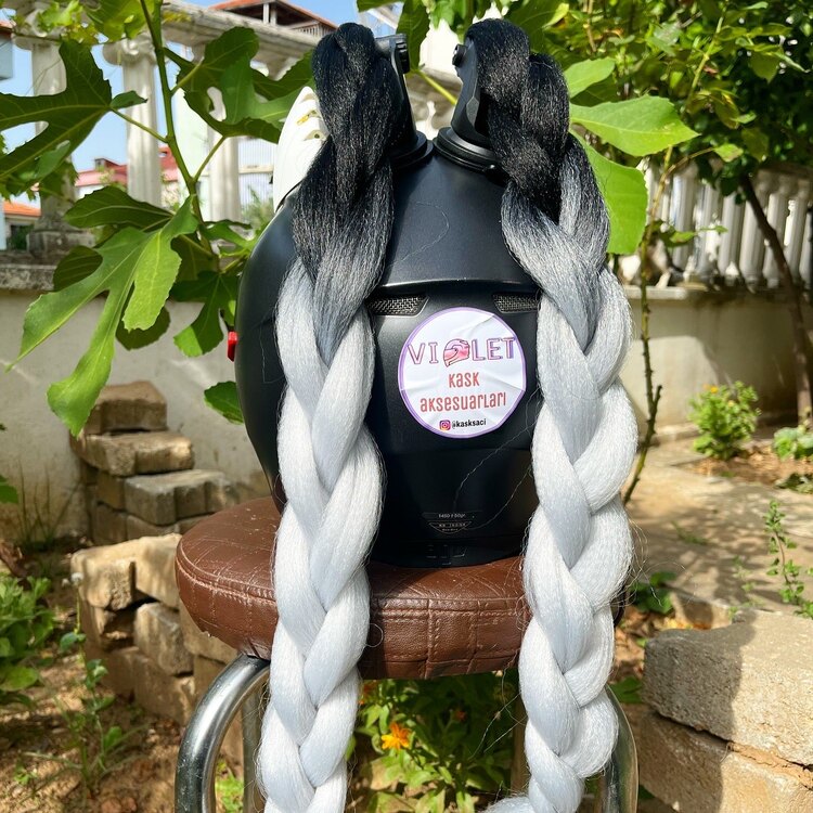 EXTRA UZUN 2Lİ KASK SAÇI 