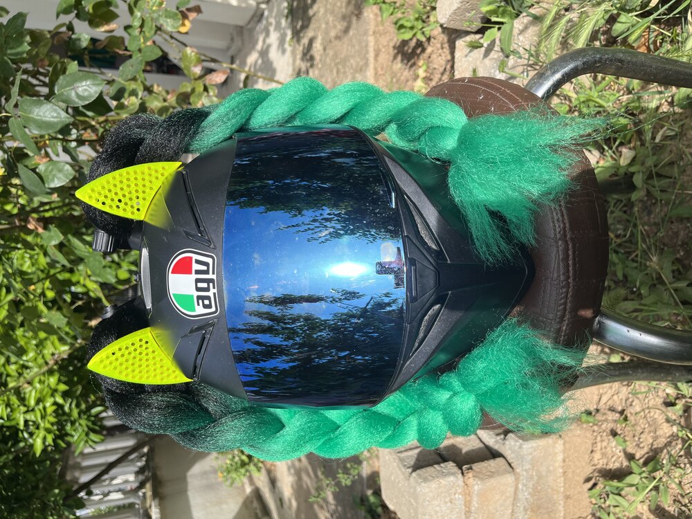 ÇİFT KASK SAÇI 
