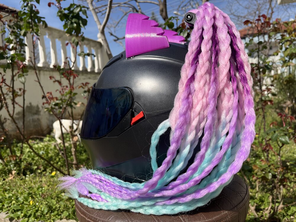 AFRO KASK SAÇI
