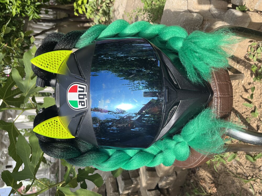 ÇİFT KASK SAÇI 