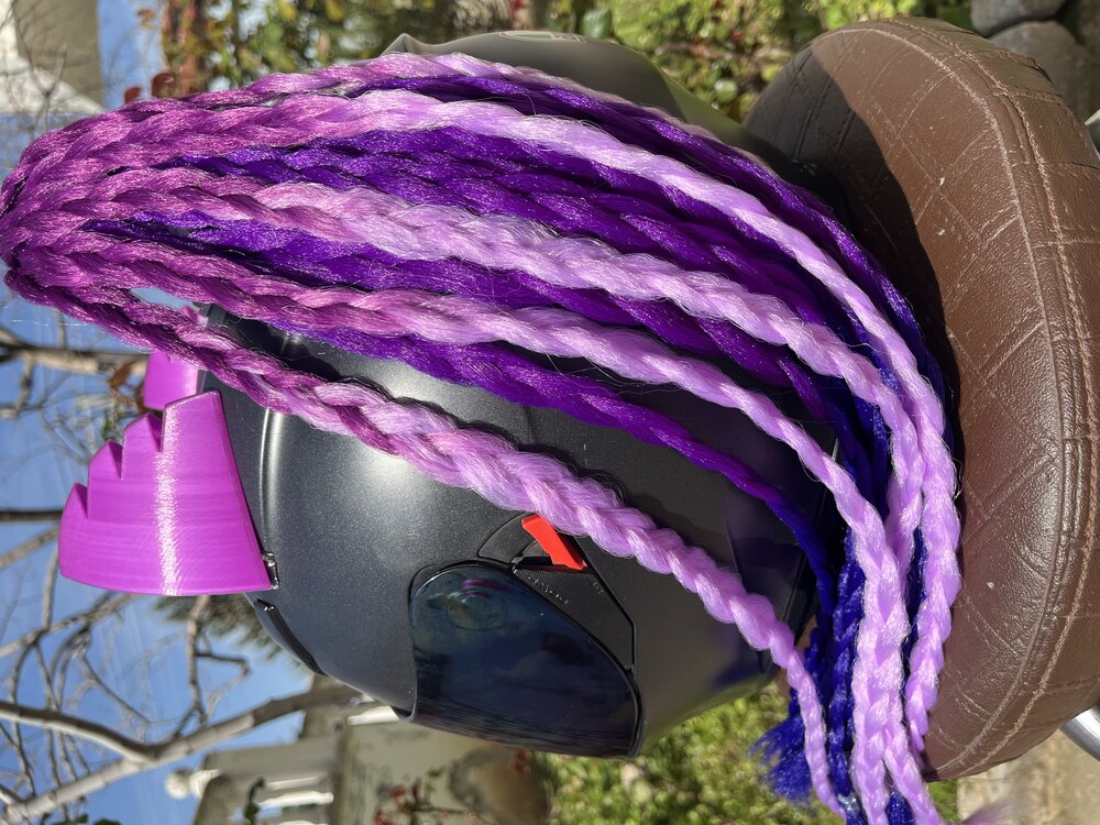 AFRO KASK SAÇI