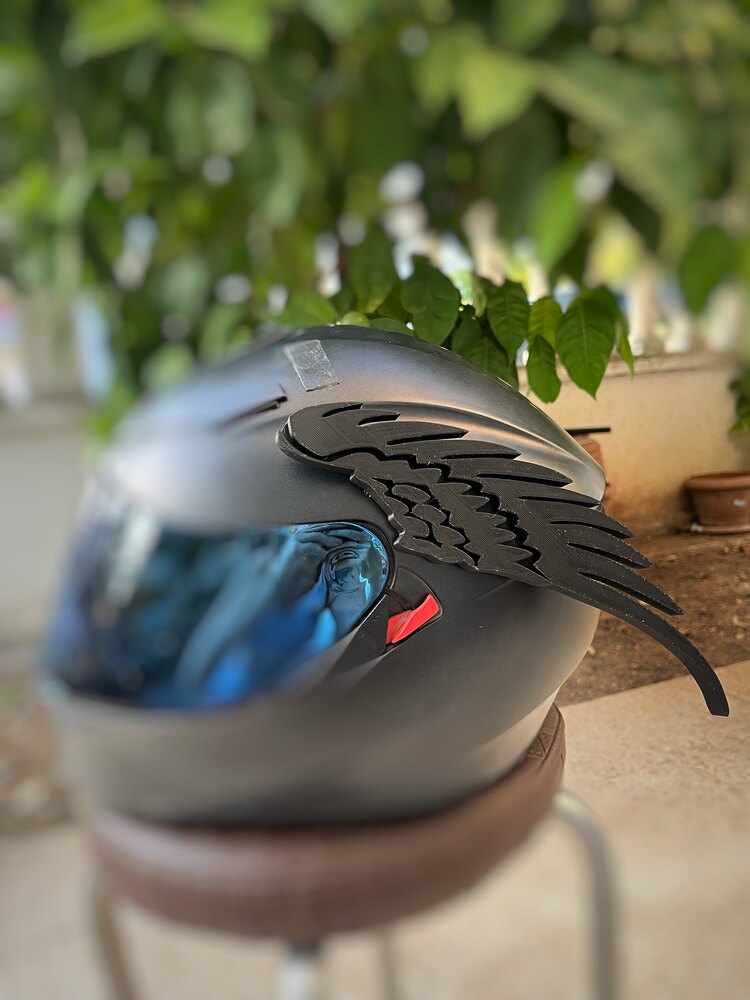 MELEK KANADI KASK AKSESUARI 