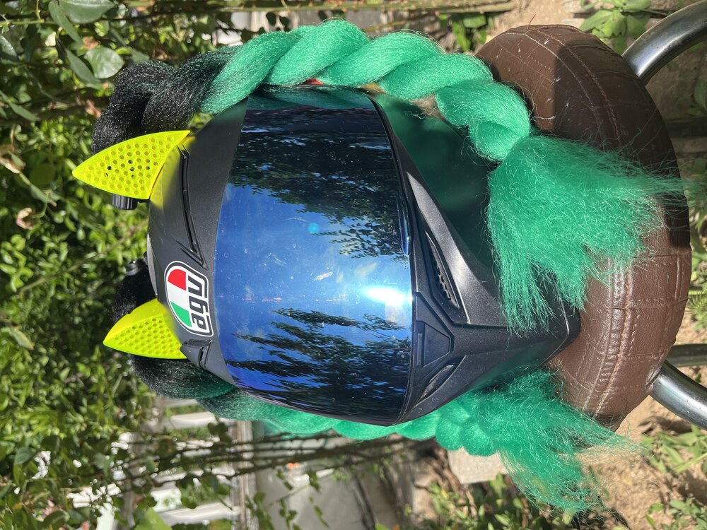 ÇİFT KASK SAÇI 