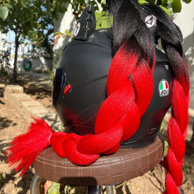 EXTRA UZUN ÇİFT KASK SAÇI