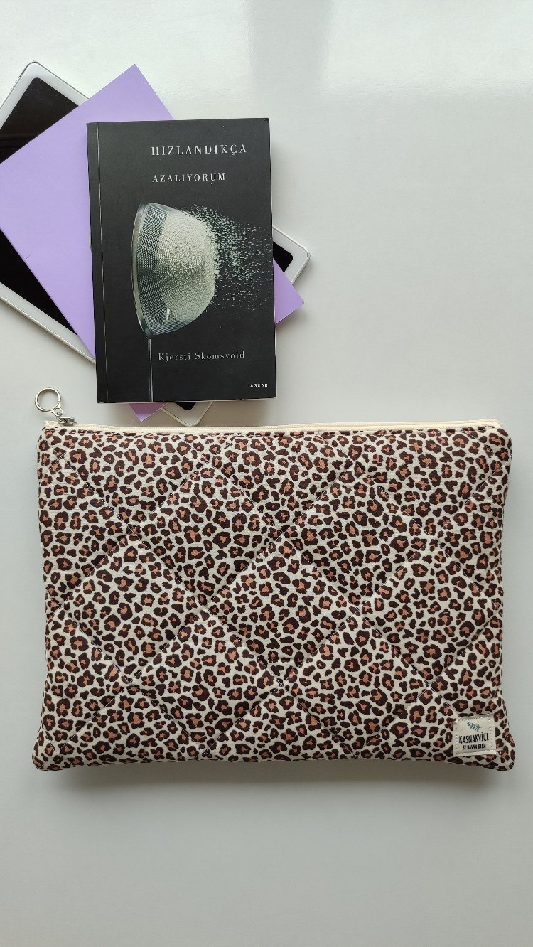 kapitone laptop kılıfı (13 inç) 