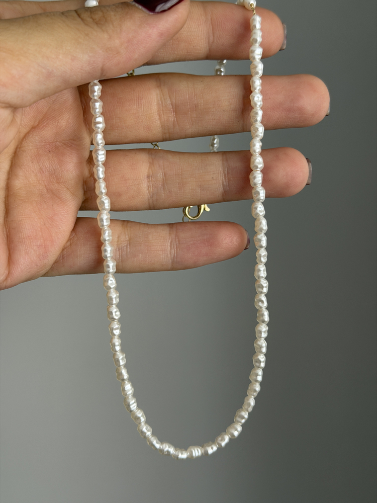 Küçük İnci Kolye (50cm)