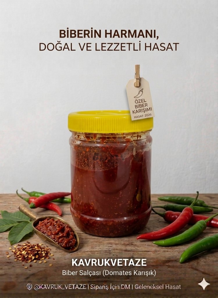 Doğal Biber Salçası(1KG)