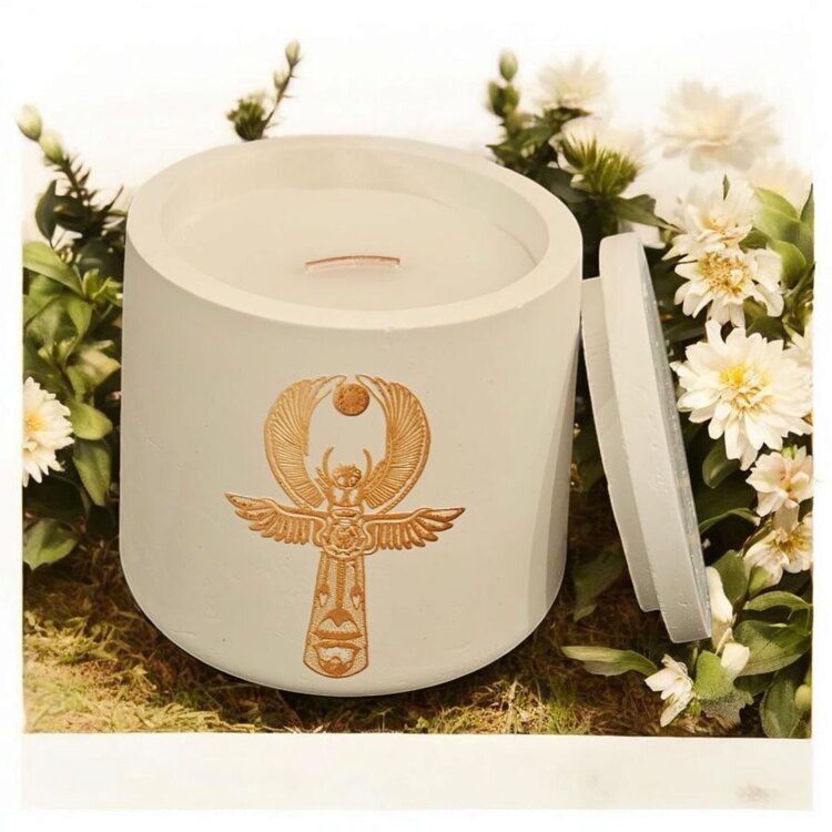 Ankh Sembolü Mum