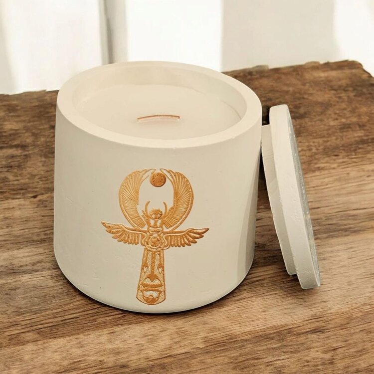 Ankh Sembolü Mum
