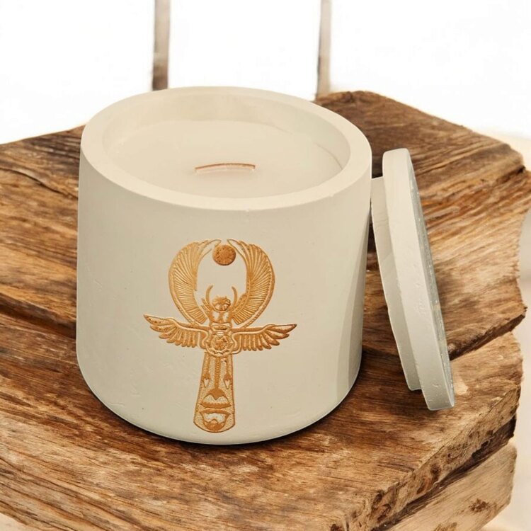 Ankh Sembolü Mum
