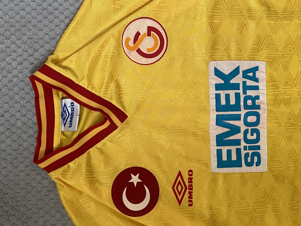 92 -93 galatasaray şampiyonlar ligi forması