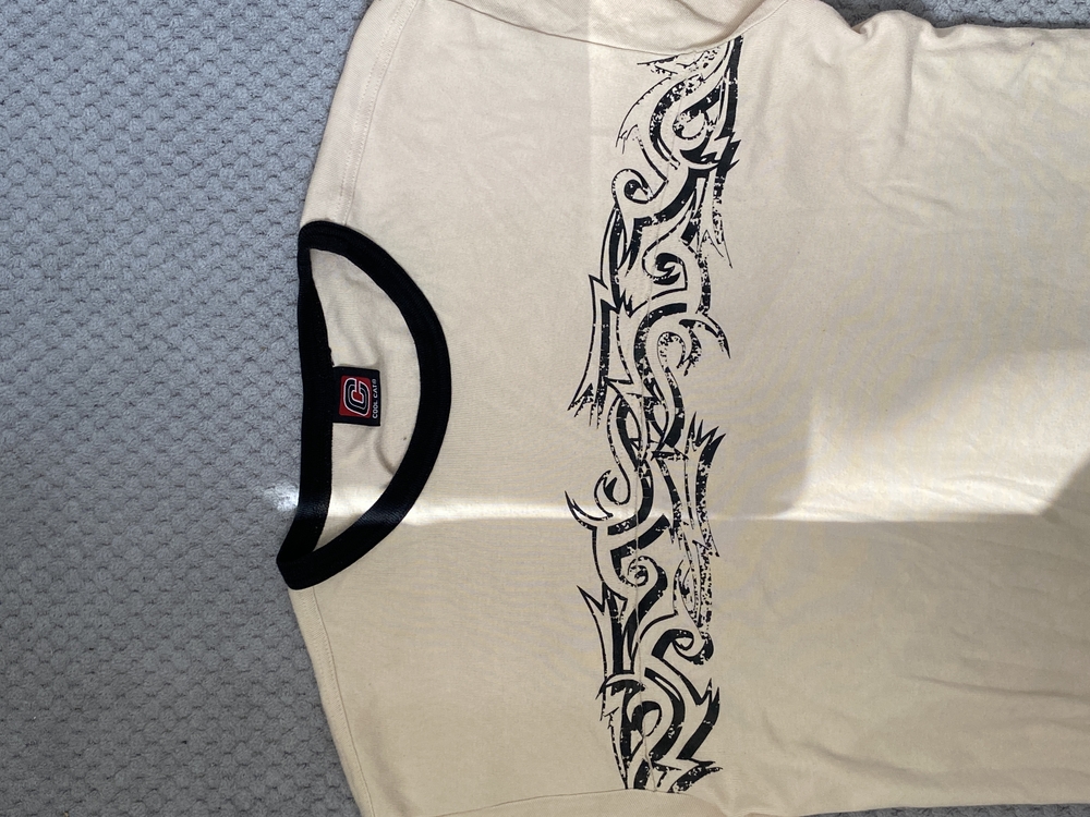 y2k tribal vintage tee ( s m )