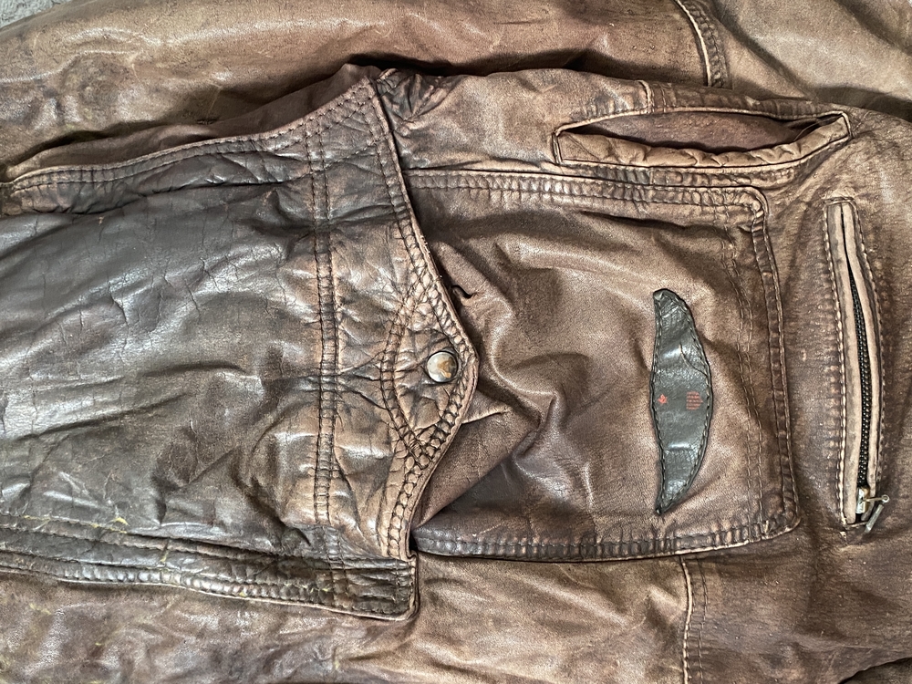90s Bomber deri ceket ( l xl )