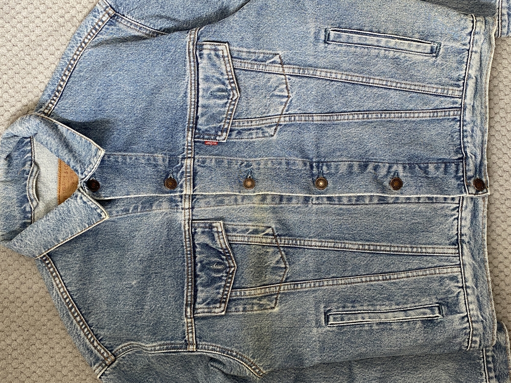 80s Vintage Levis denim ceket ( m -l )