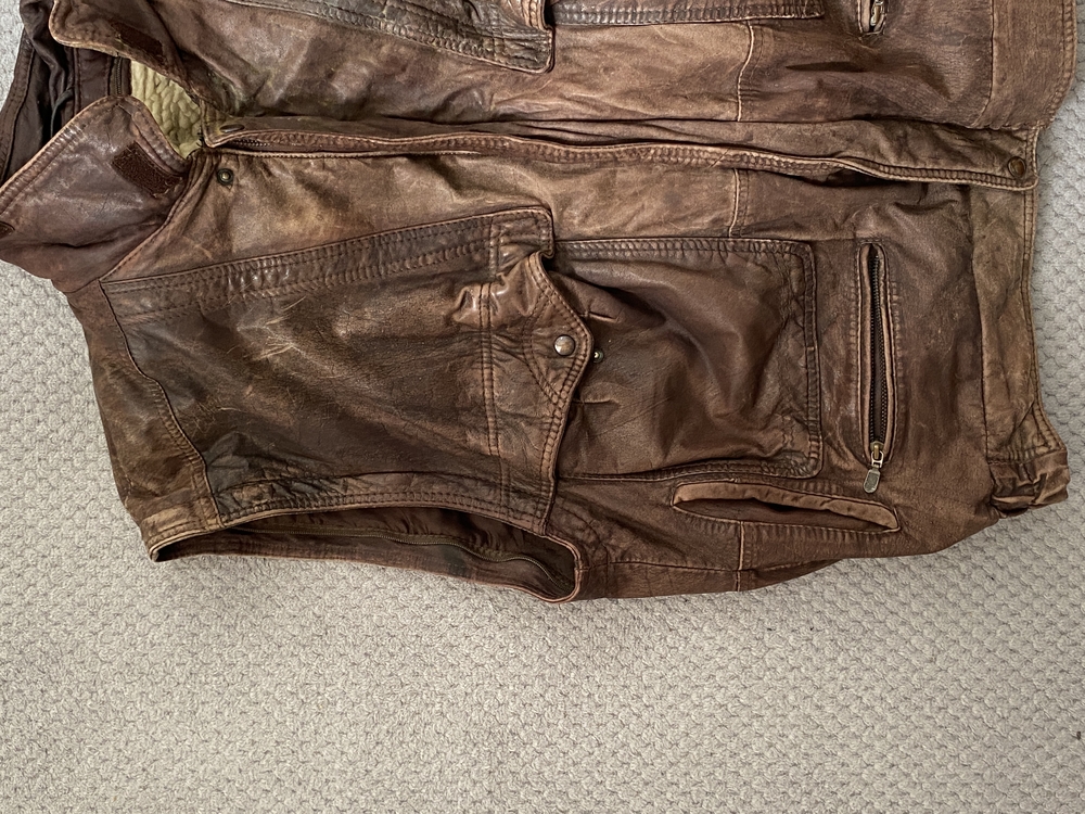90s Bomber deri ceket ( l xl )