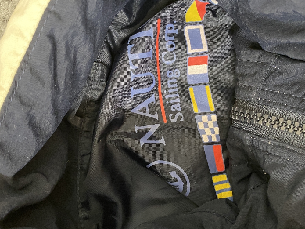 Vintage Nautica windbreaker ceket ( l -xl )