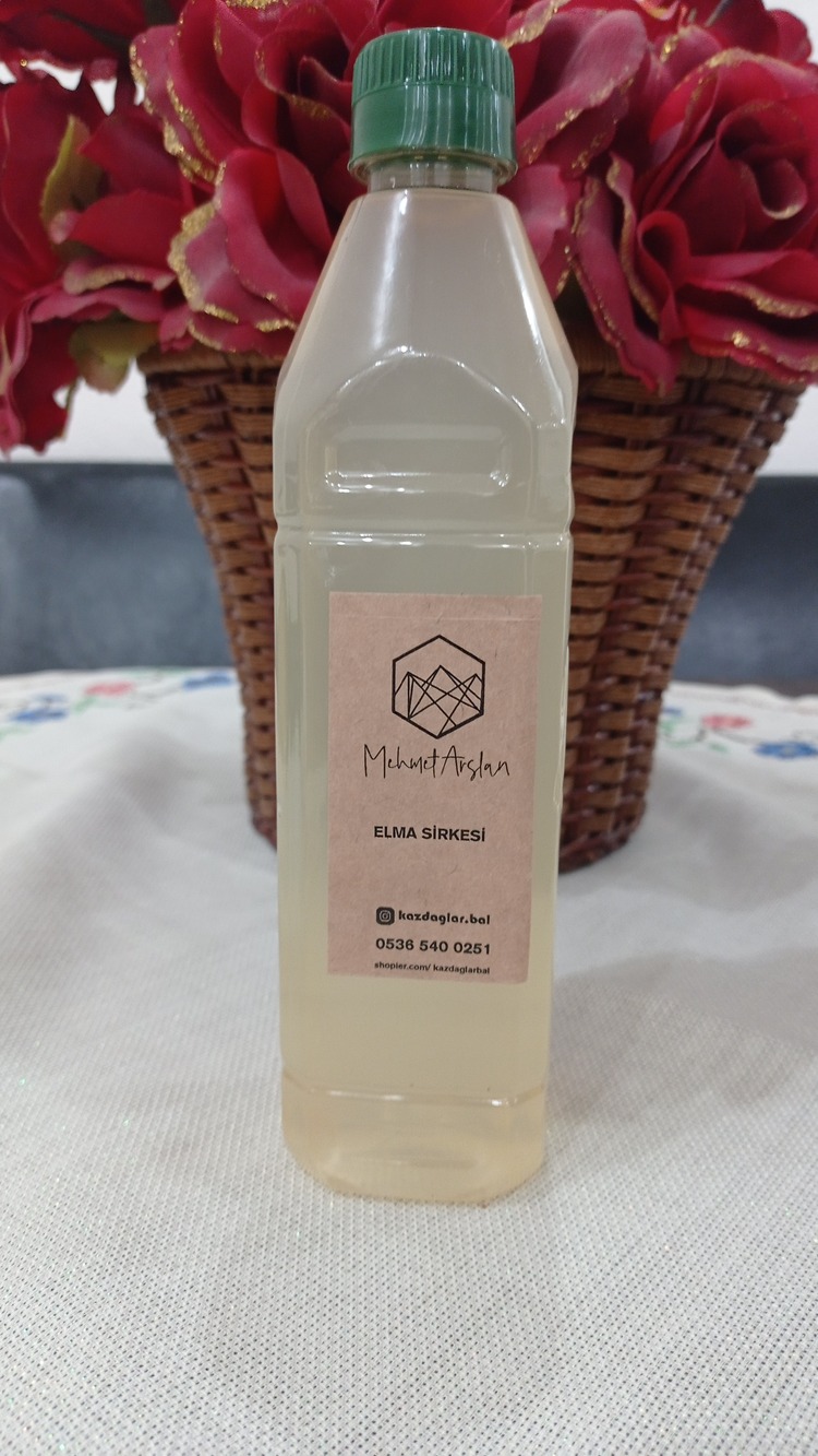 Ev Yapımı Elma Sirkesi 0.5 Lt 