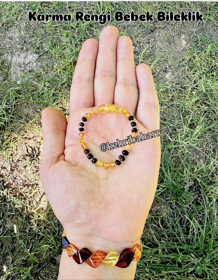 Kehribar Bebek Bileklik
