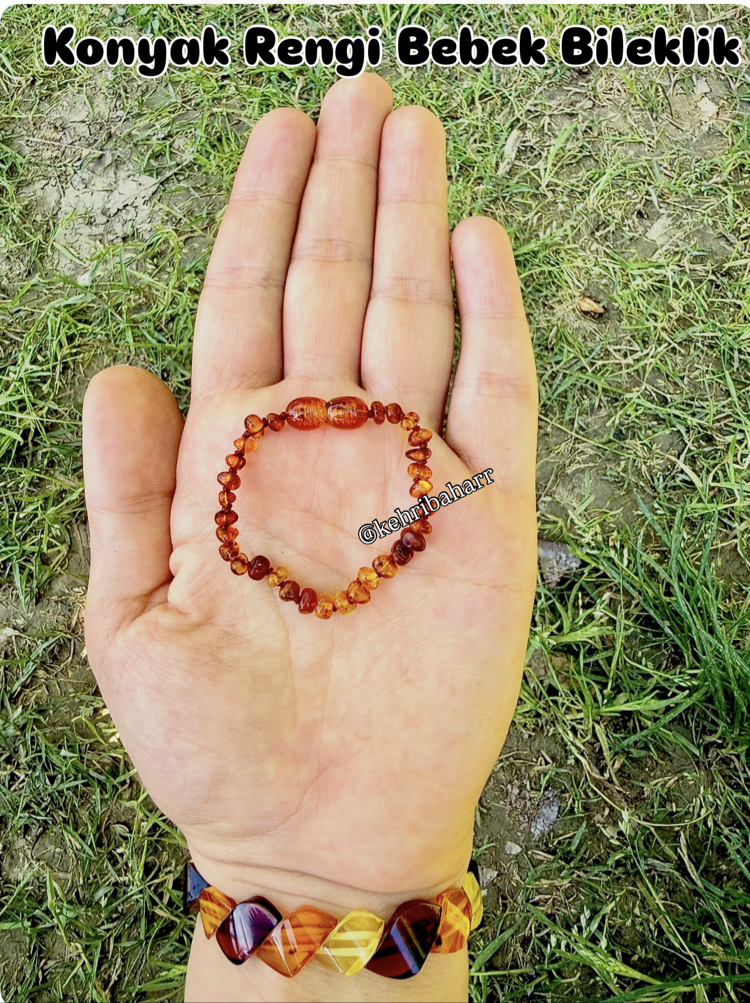Kehribar Bebek Bileklik