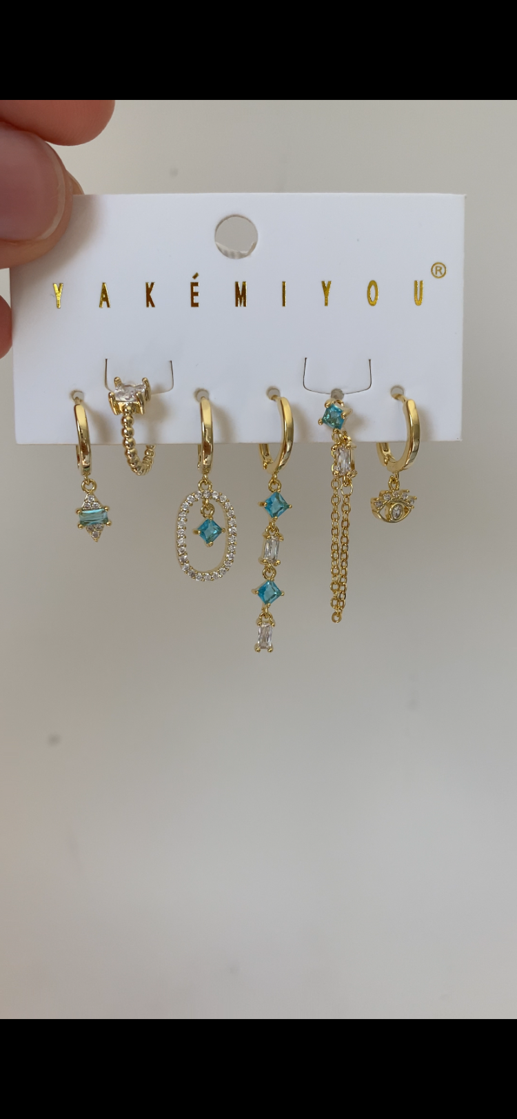 Minimal 6’lı Set Küpe 