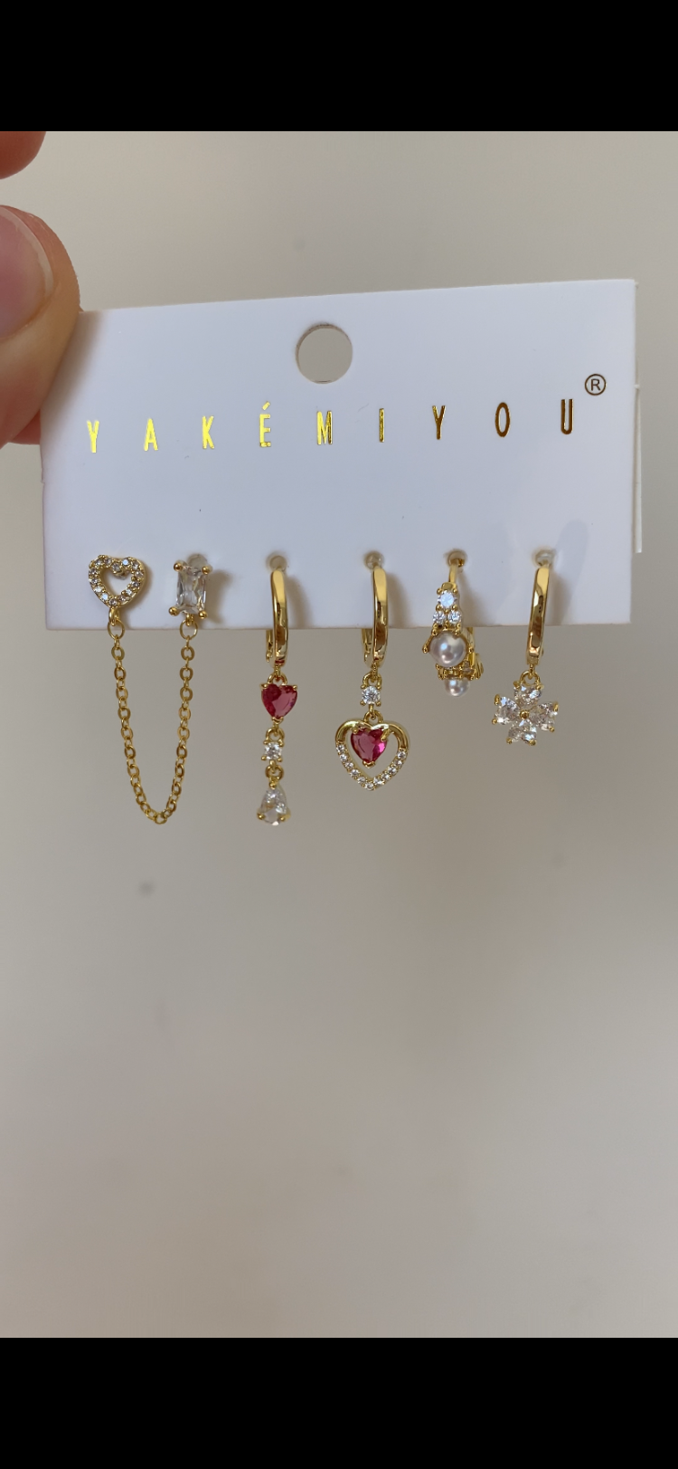Minimal 6’lı Set Küpe