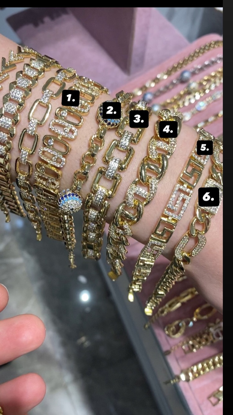 6 Adet Xuping Bileklik