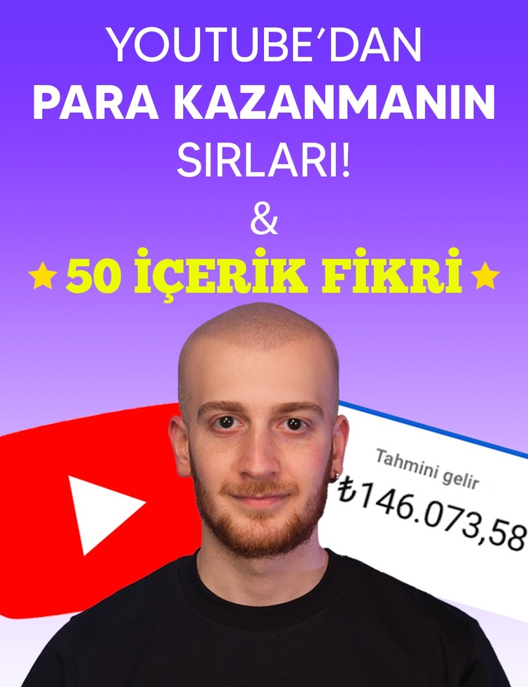 YouTube’dan Para Kazanmanın Sırları! & 50 İçerik Fikri